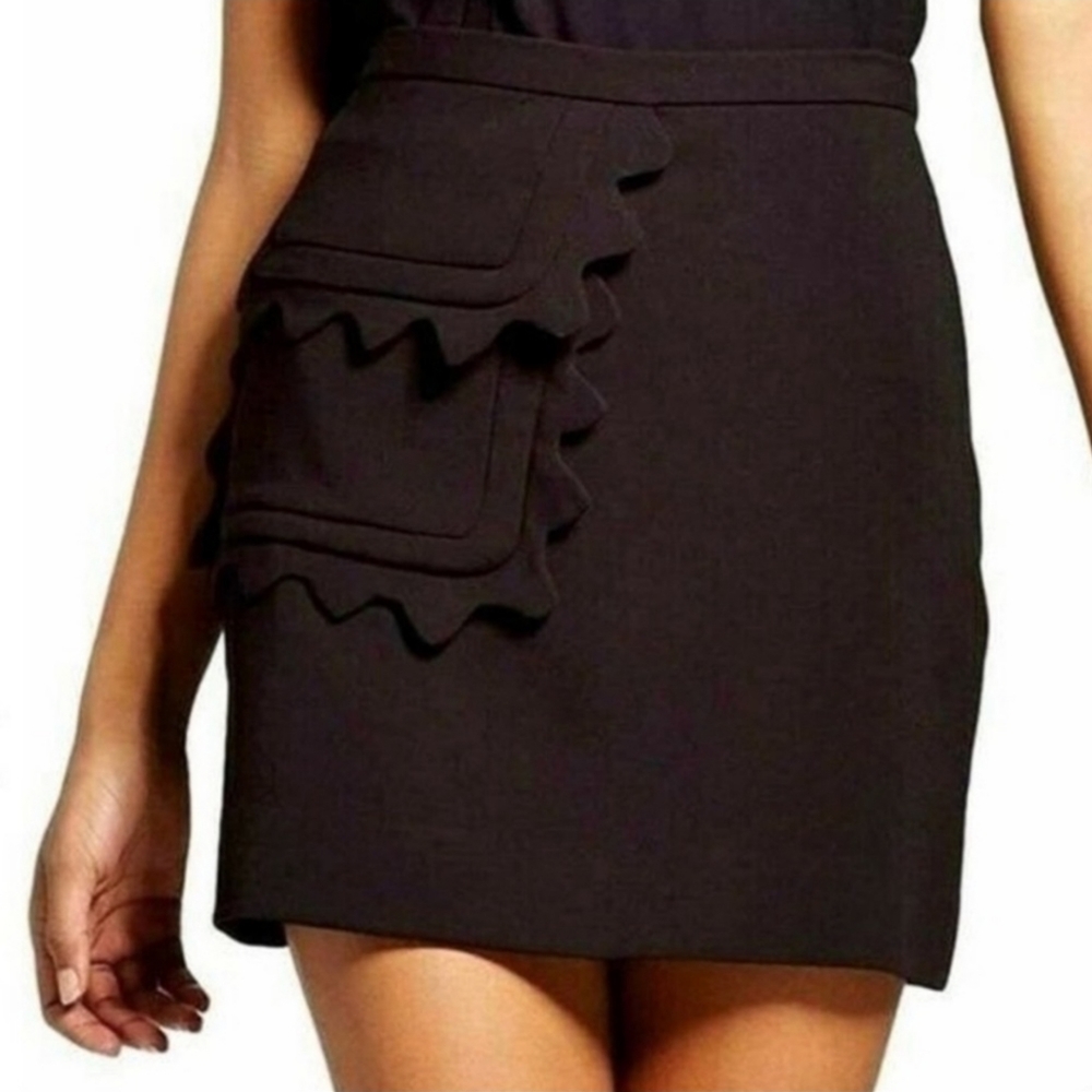 Victoria Beckham Black Mini Skirt - size Medium